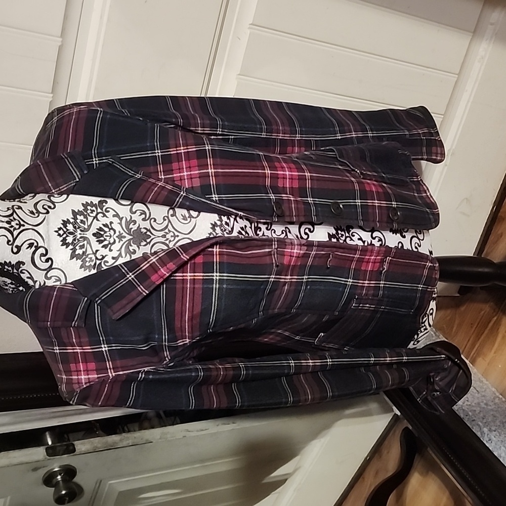Aeropostale plaid blazer Medium Used